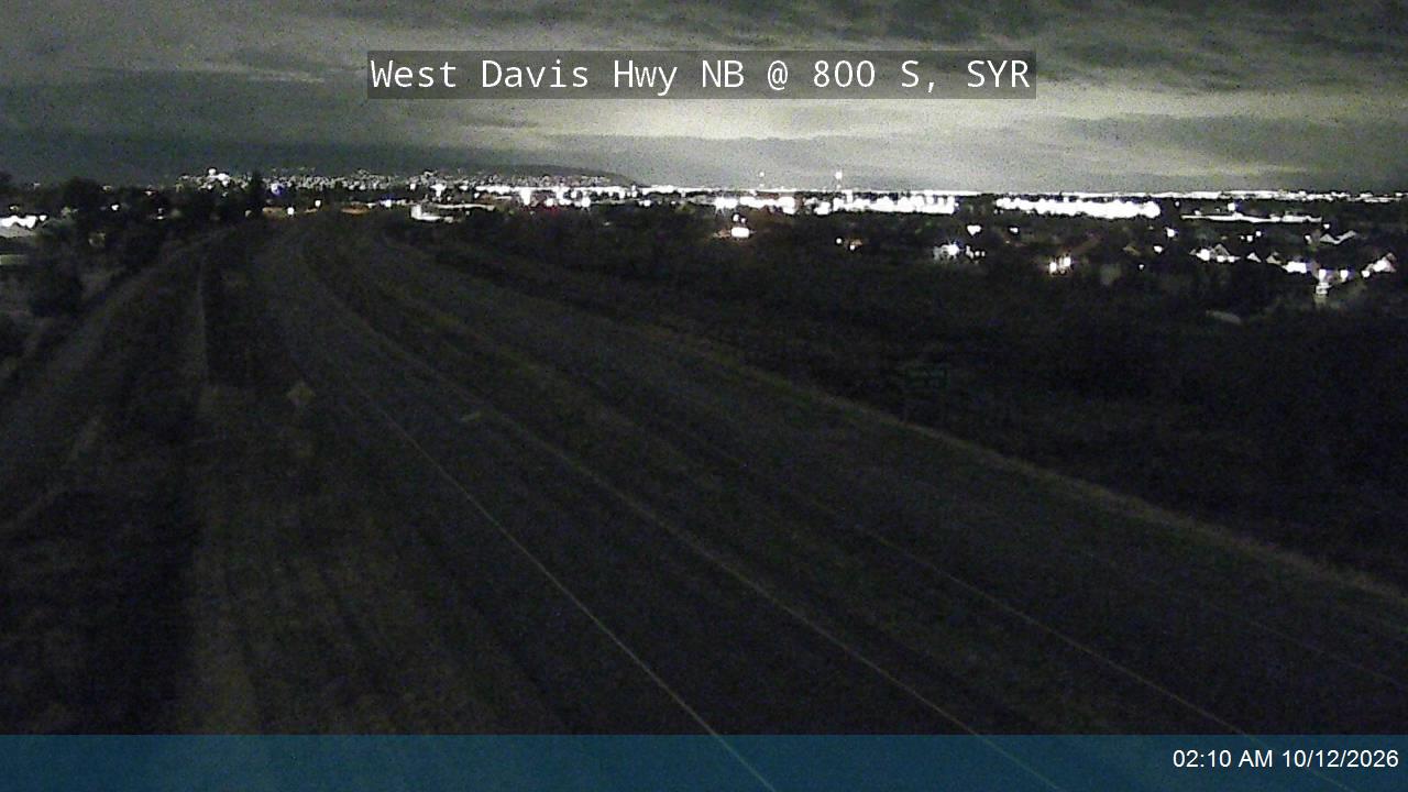 West Davis Hwy / SR-177 NB @ 800 S / MP 14.84, SYR