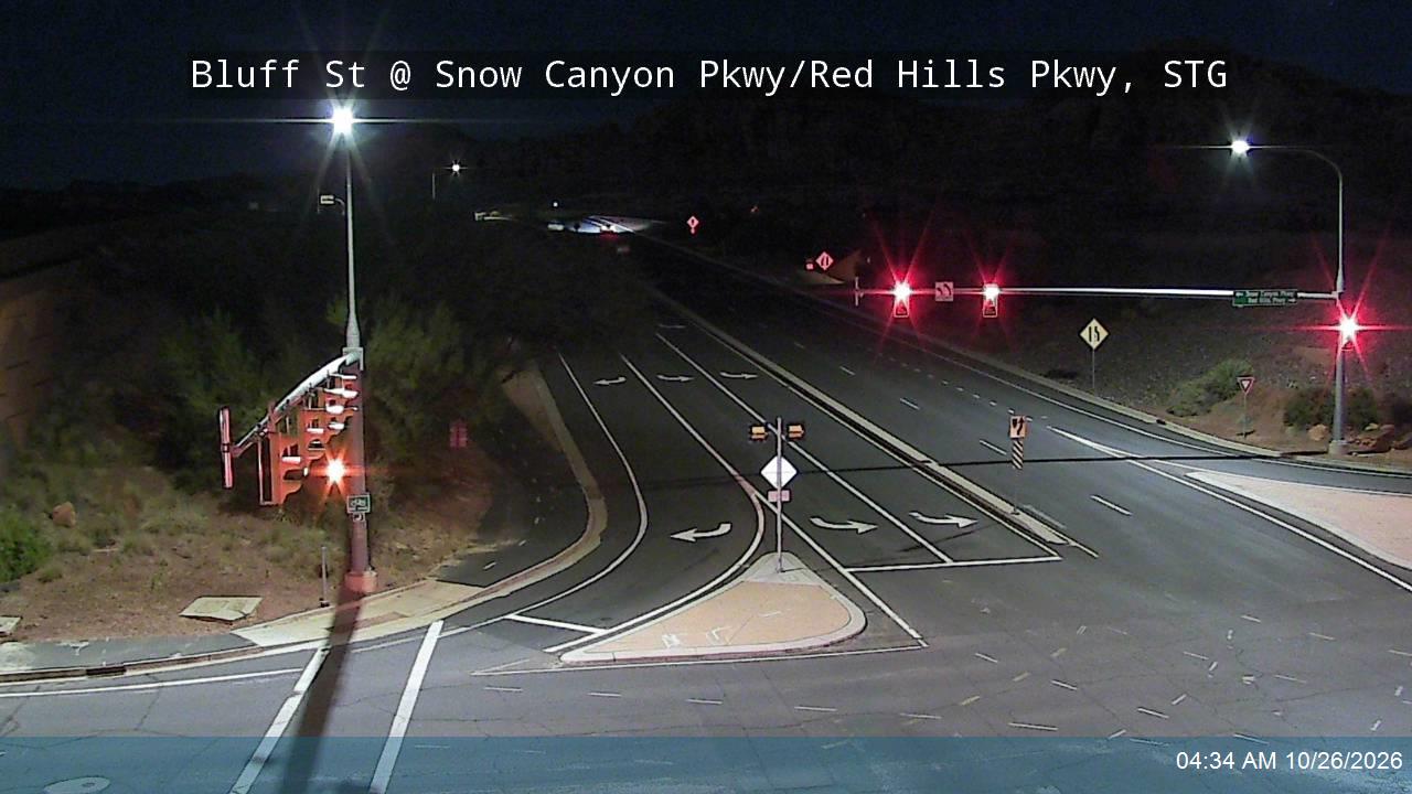 Bluff St / SR-18 @ Snow Canyon Pkwy / Red Hills Pkwy, STG