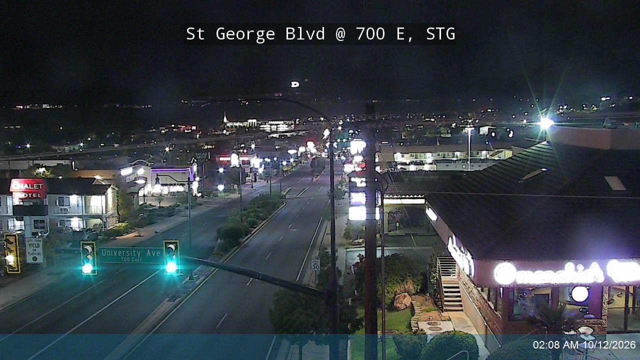 St George Blvd / SR-34 @ University Ave / 700 E, STG