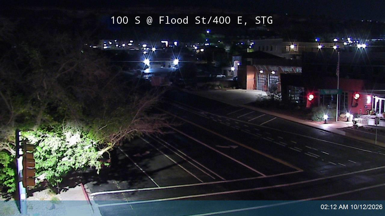 100 S @ Flood St / 400 E, STG