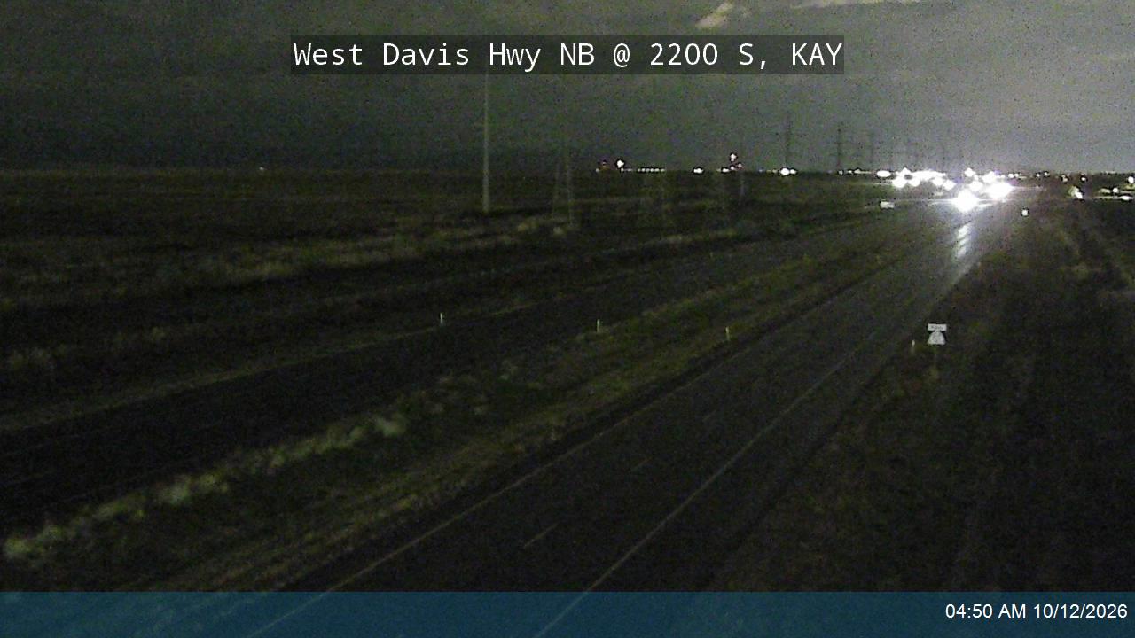 West Davis Hwy / SR-177 NB @ 2200 S / MP 4.39, KAY