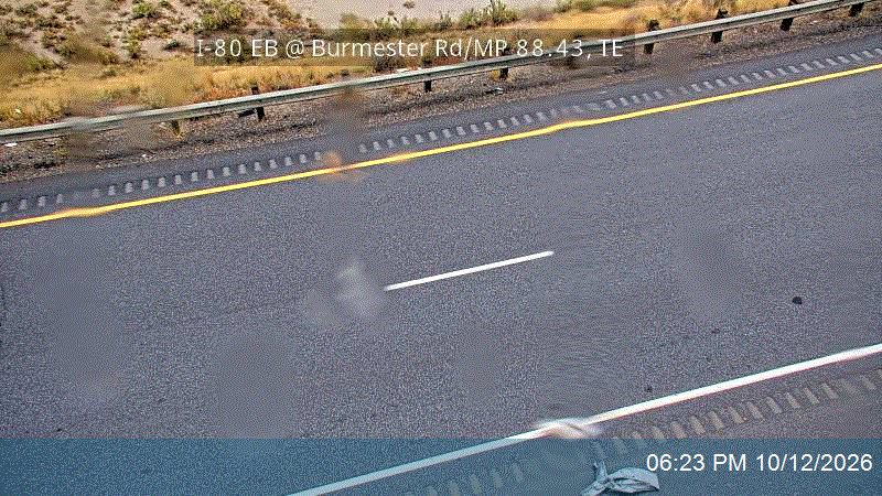I-80 EB @ Burmester Rd / MP 88.43, TE
