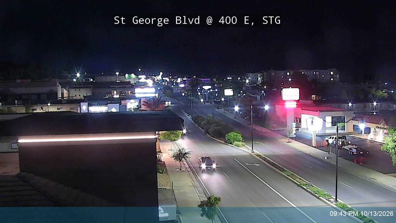 St George Blvd / SR-34 @ 400 E, STG