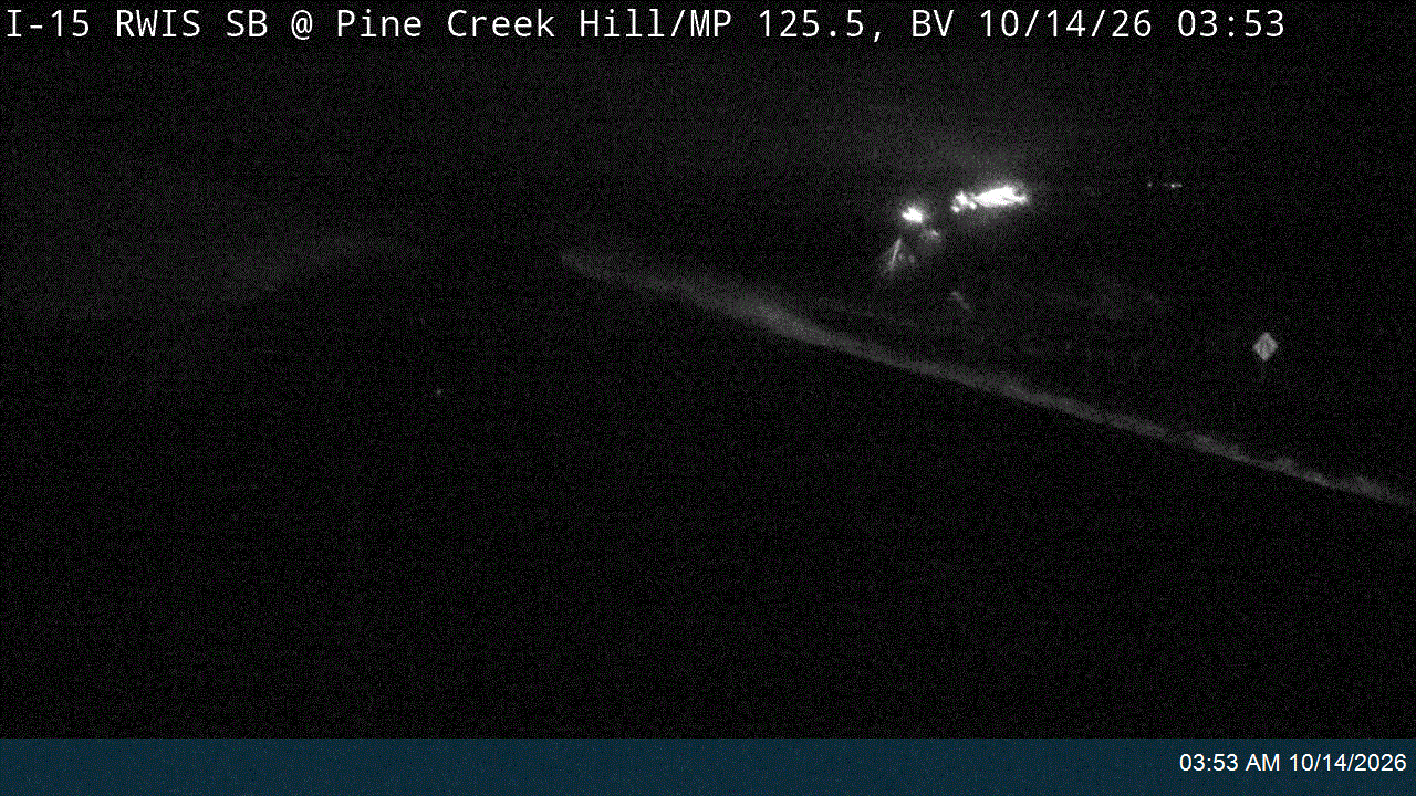 I-15 RWIS SB @ Pine Creek Hill / MP 125.5, BV