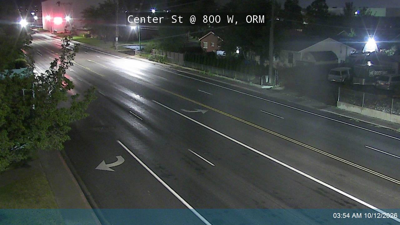 Center St @ 800 W, ORM