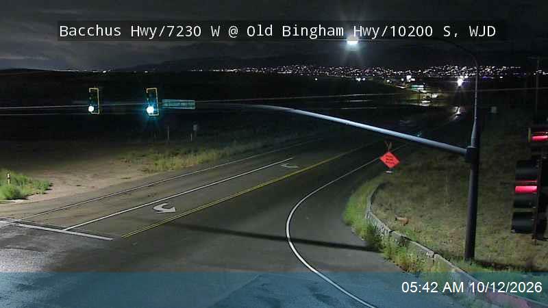 Bacchhus Hwy / 7230 W @ Old Bingham Hwy / 10200 S, WJD