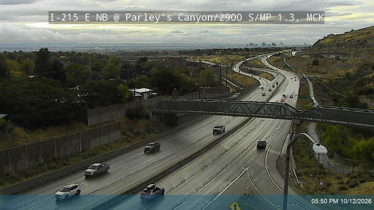 I-215 E NB @ Parleys Canyon / 2900 S / MP 1.3, MCK