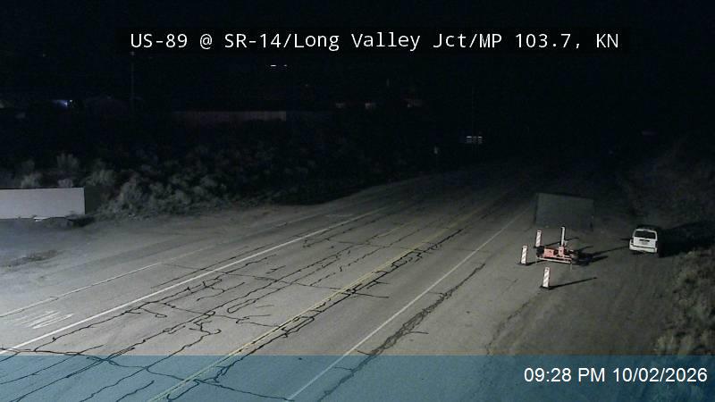 US-89 @ SR-14 / Long Valley Jct / MP 103.7, KN