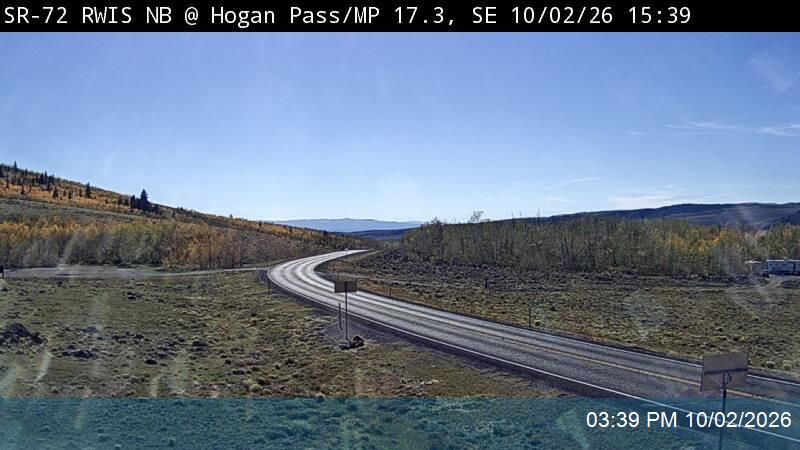 SR-72 RWIS NB @ Hogan Pass / MP 17.32, SE