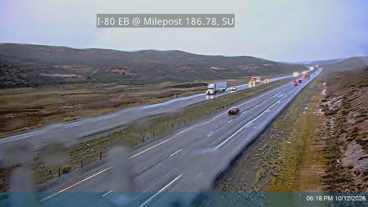 I-80 EB @ Milepost 186.78, SU