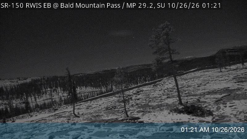 SR-150 RWIS EB @ Bald Mountain Pass / MP 29.2, SU