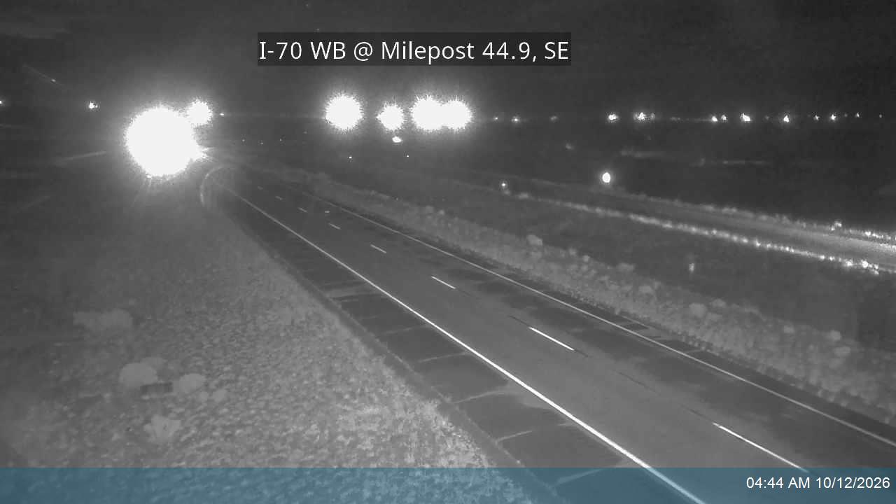I-70 WB @ Milepost 44.9, SE