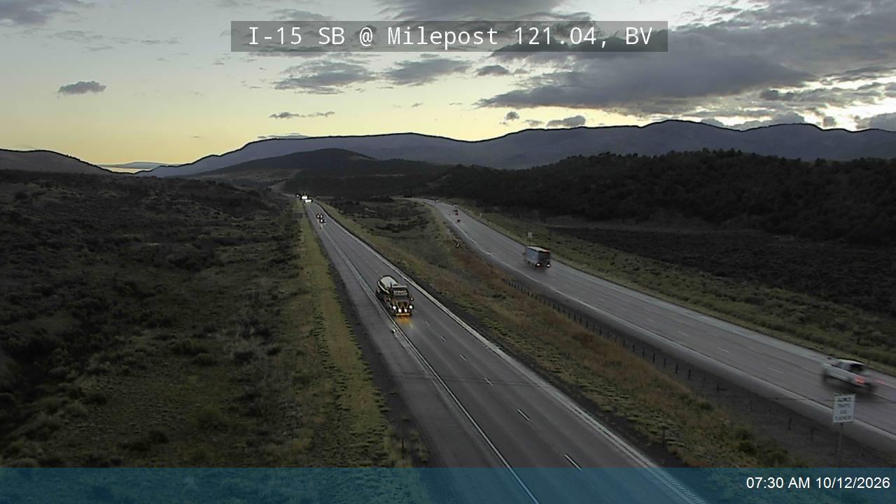 I-15 SB @ Milepost 121.04, BV