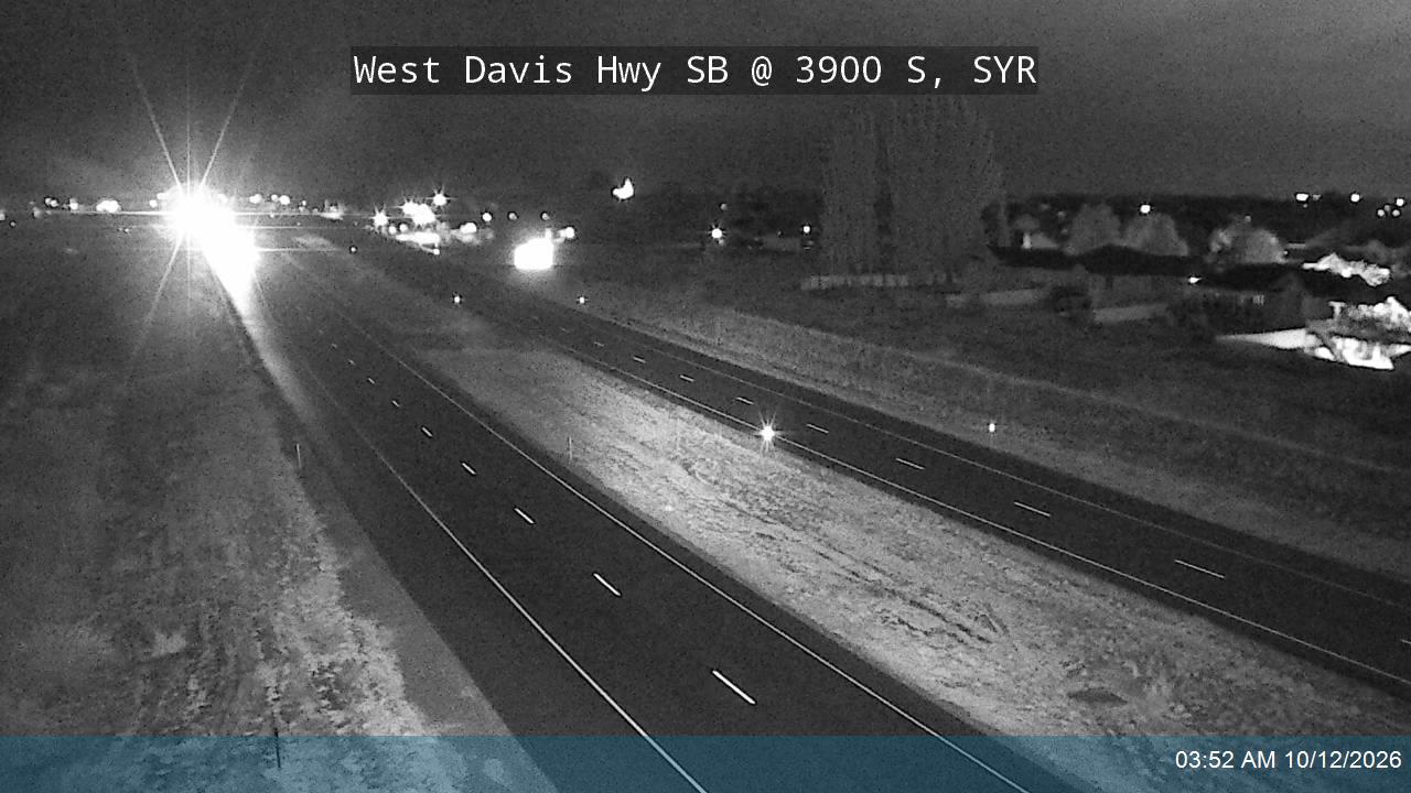 West Davis Hwy / SR-177 SB @ 3900 S / MP 10.66, SYR