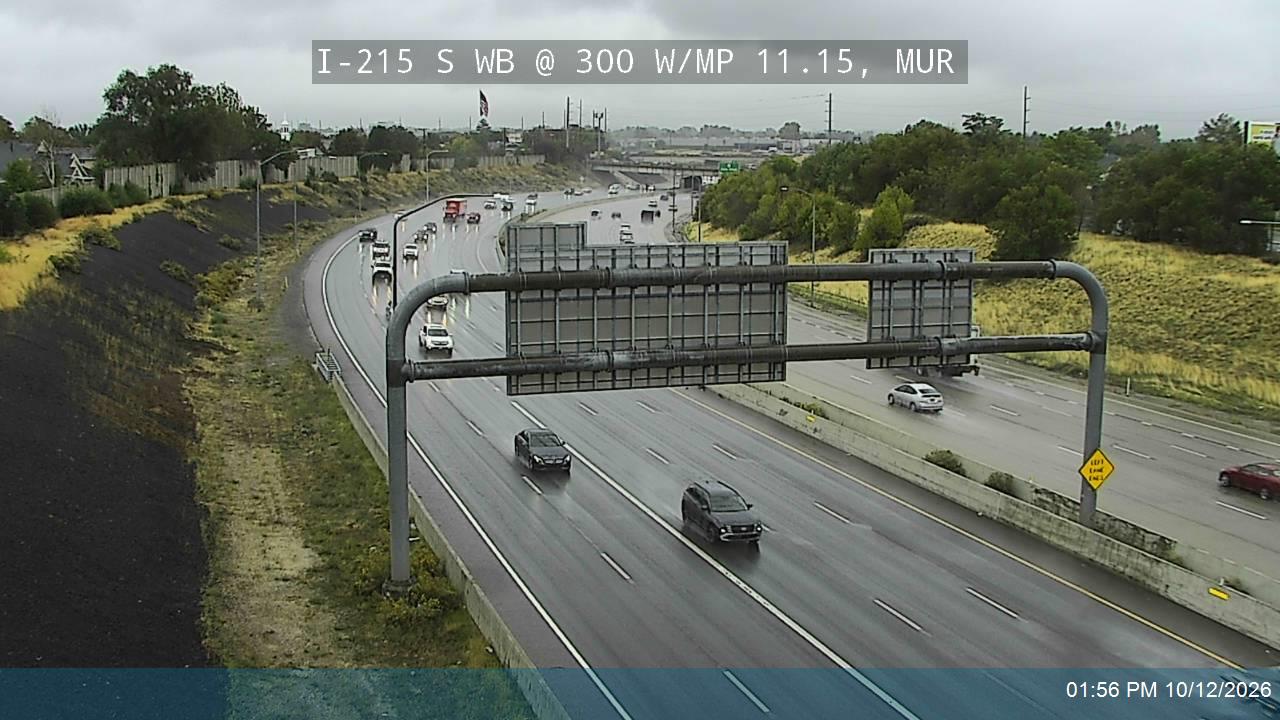 I-215 S WB @ 300 W / MP 11.15, MUR
