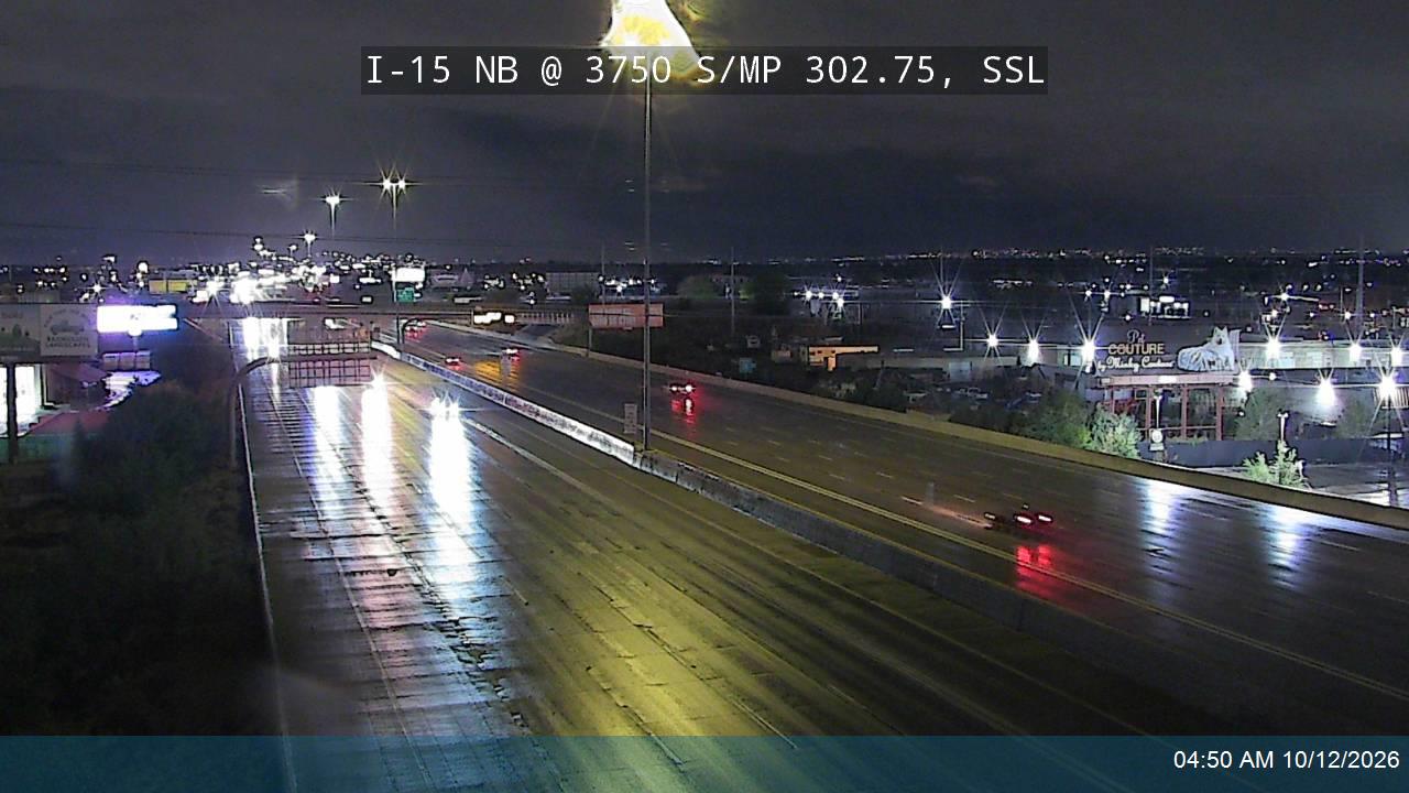 I-15 NB @ 3750 S / MP 302.75, SSL