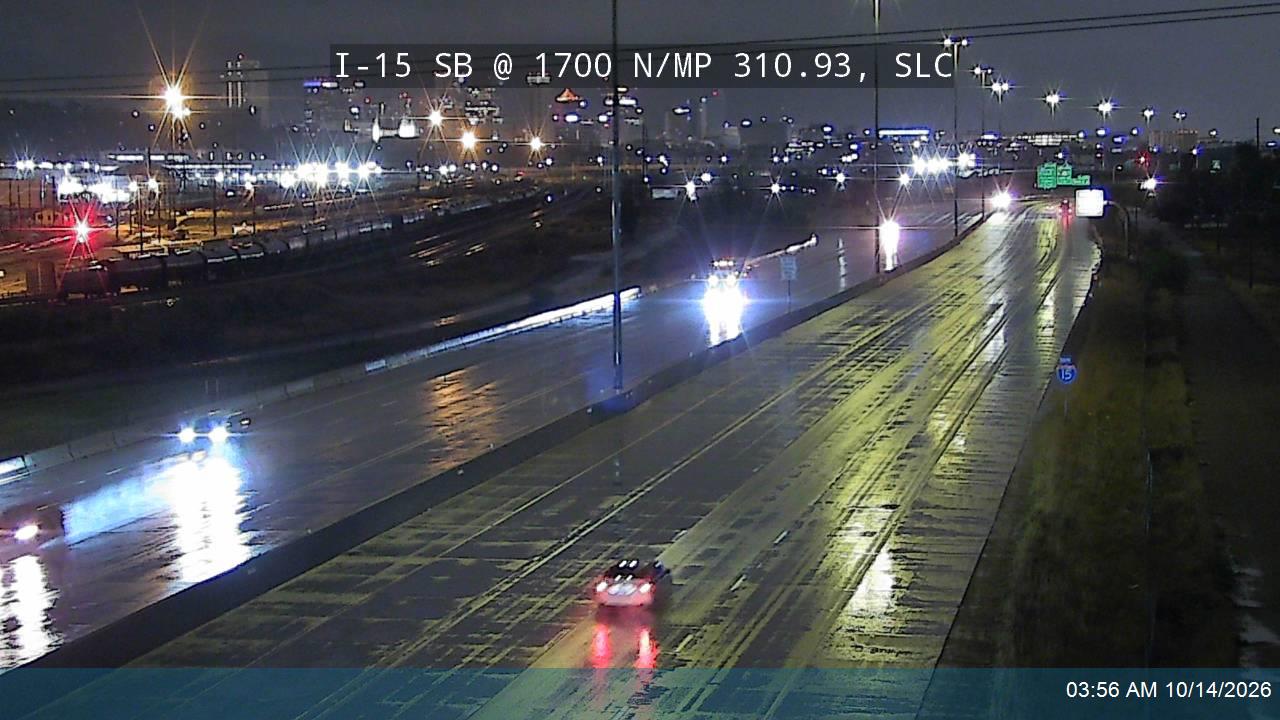 I-15 SB @ 1700 N / MP 310.93, SLC