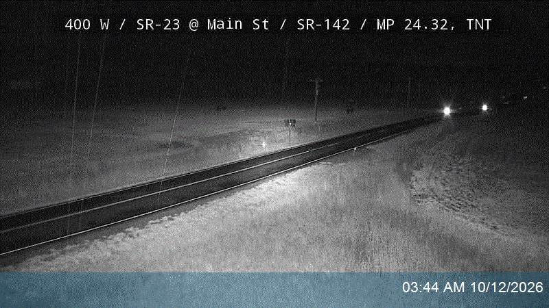 400 W / SR-23 @ Main St / SR-142 / MP 24.32, TNT