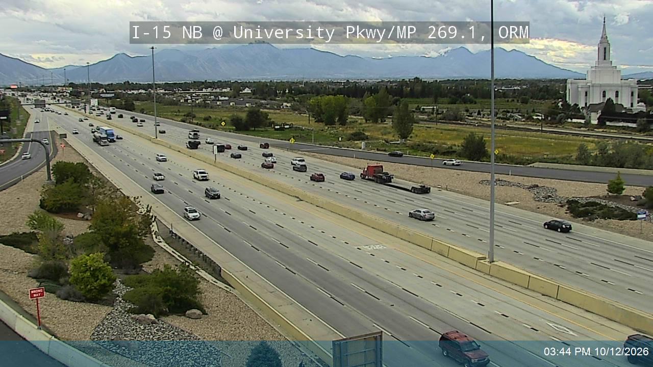 I-15 NB @ University Pkwy / SR-265 / MP 269.1, ORM