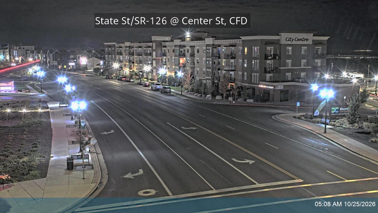 State St / SR-126 @ Center St, CFD