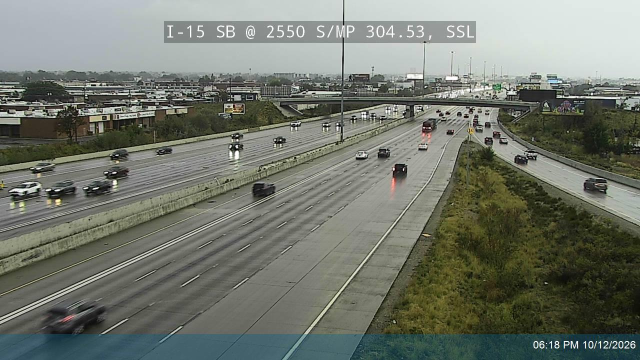 I-15 SB @ 2550 S / MP 304.53, SSL