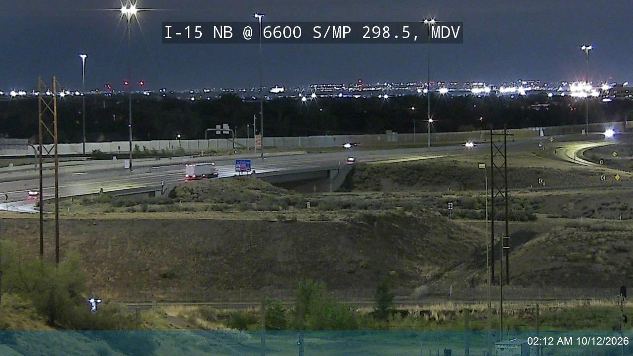 I-15 NB @ 6600 S / MP 298.5, MDV
