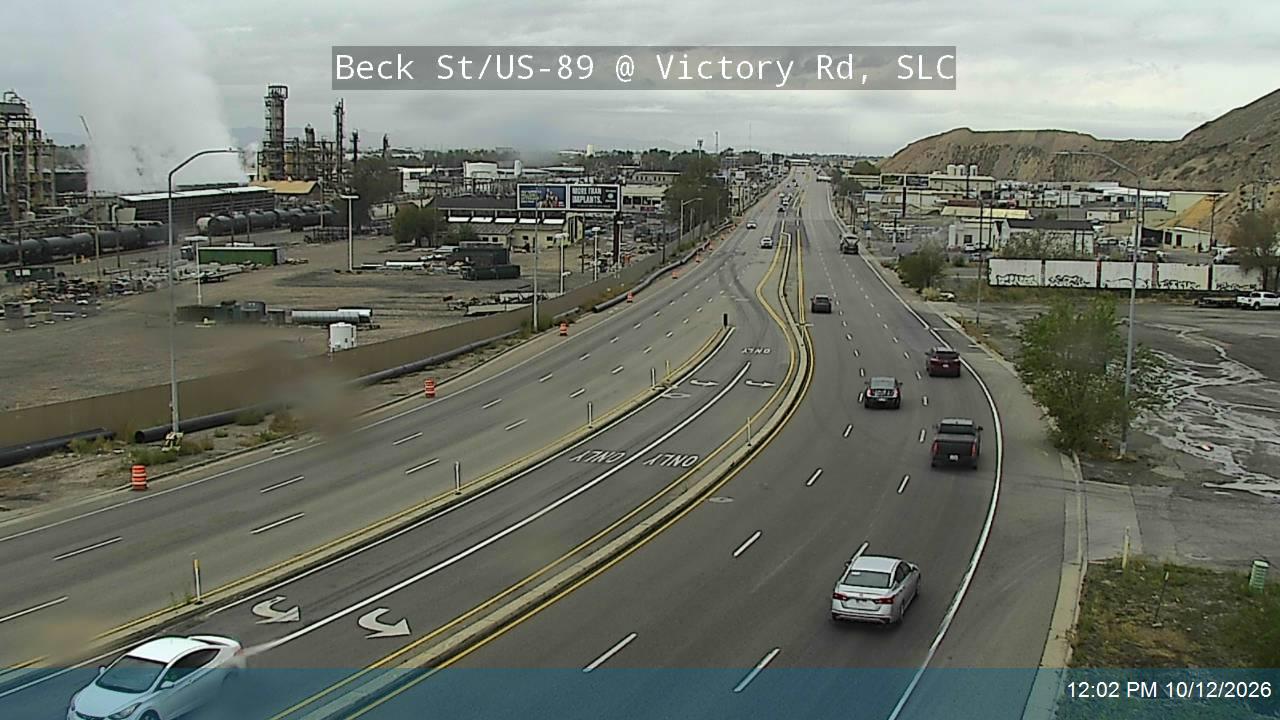 Beck St / US-89 @ Victory Rd / SR-186, SLC