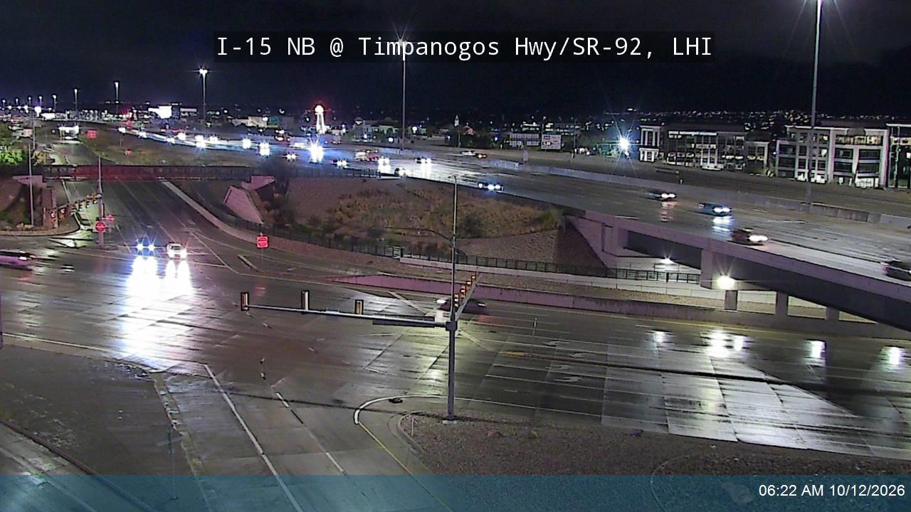 I-15 NB @ Timpanogos Hwy / SR-92 / MP 284, LHI