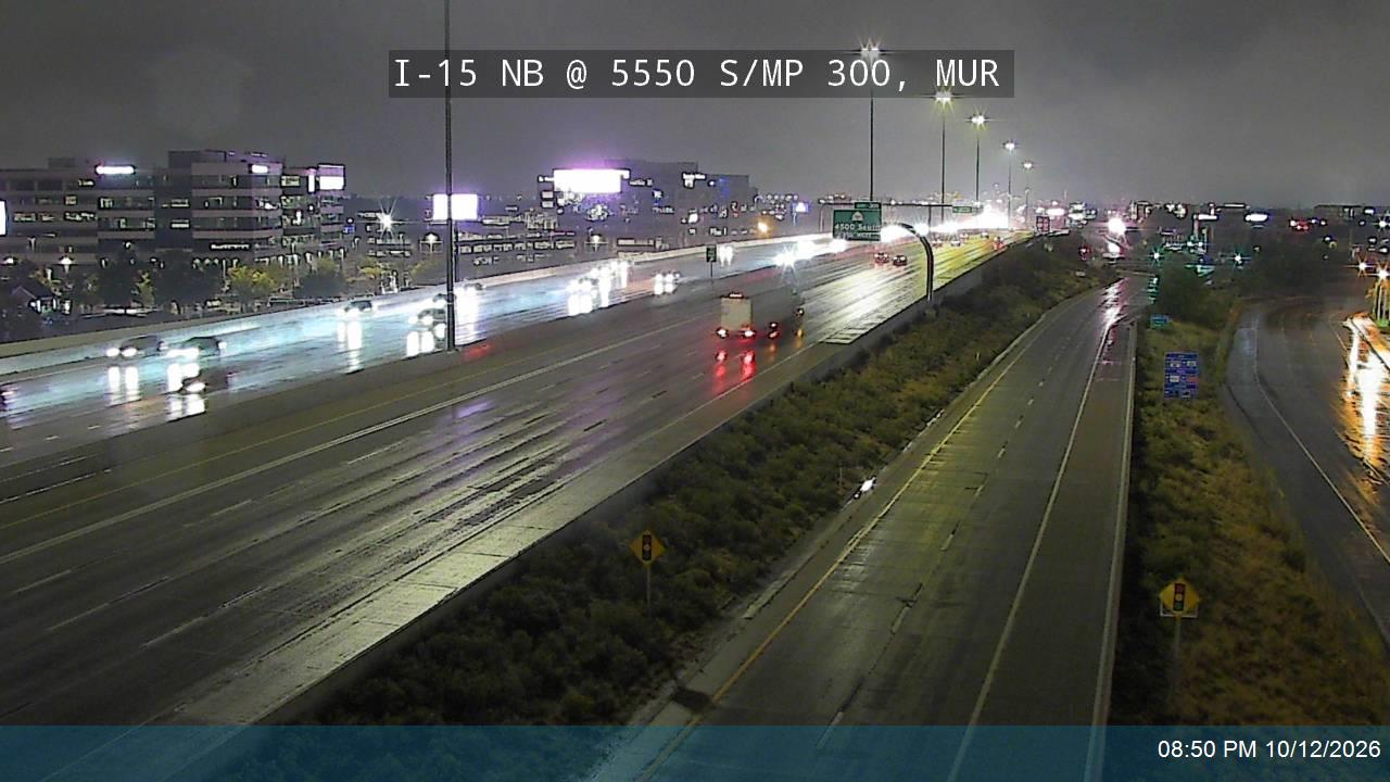 I-15 NB @ 5550 S / MP 300, MUR