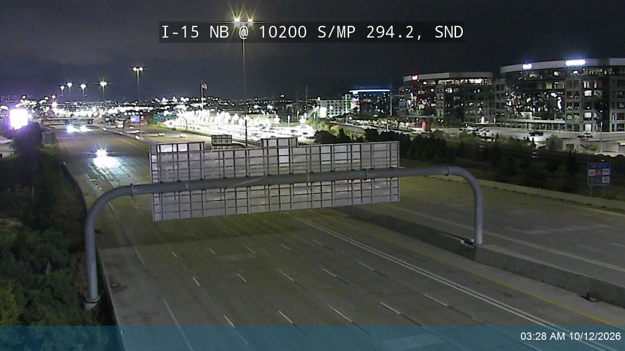 I-15 NB @ 10200 S / MP 294.2, SND