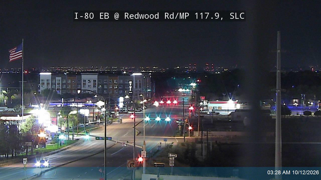 I-80 EB @ Redwood Rd / SR-68 / MP 117.9, SLC