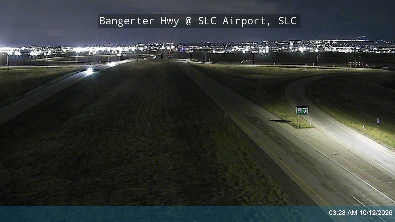 Bangerter Hwy / SR-154 @ SLC Airport / N of I-80  / MP 24.1, SLC