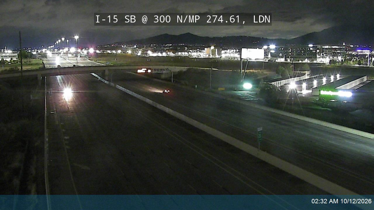 I-15 SB @ 300 N / MP 274.61, LDN