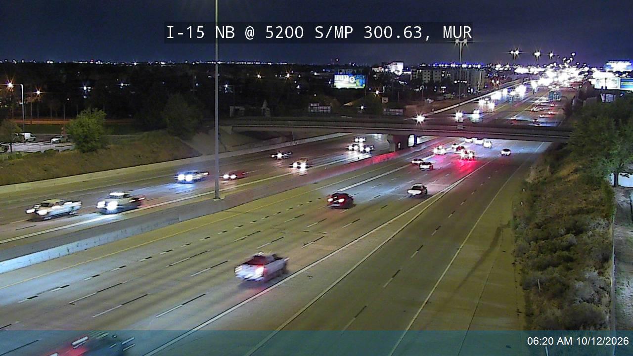 I-15 NB @ 5200 S / MP 300.63, MUR