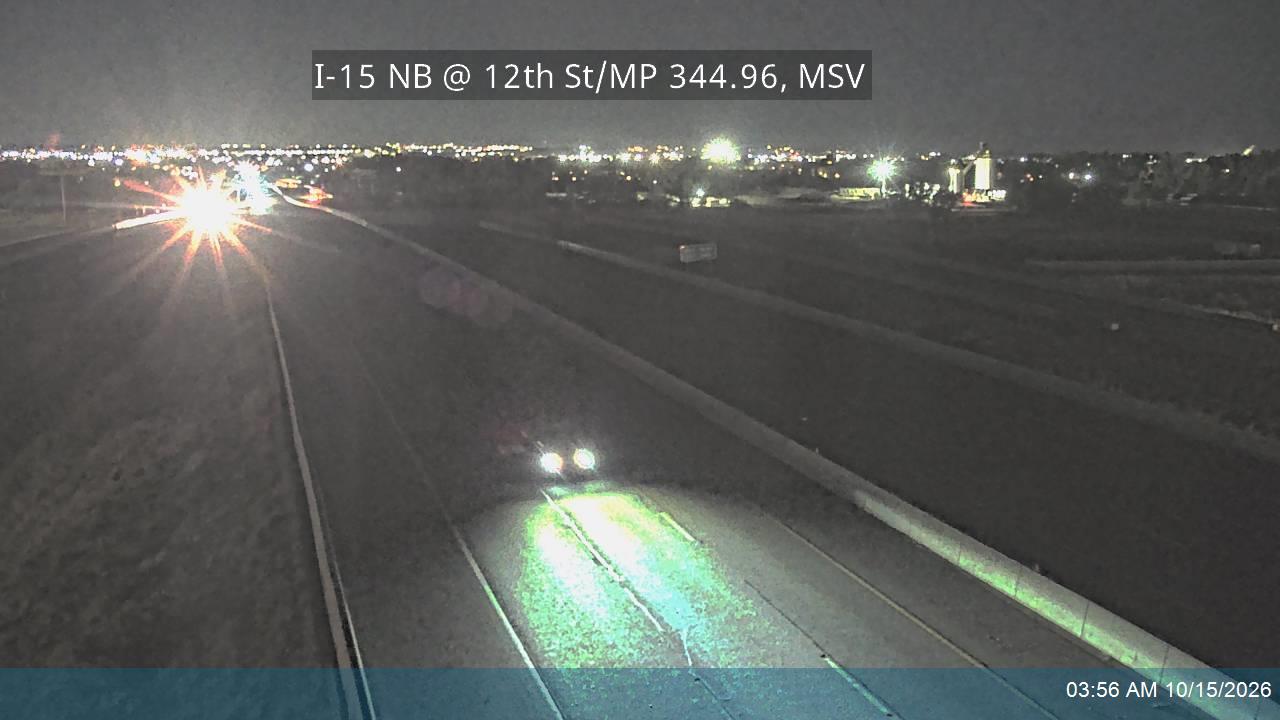 I-15 NB @ 12th St / 1200 S / SR-39 / MP 344.96, MSV