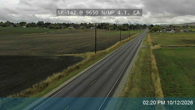 SR-142 @ 9650 N / MP 4.1, CA