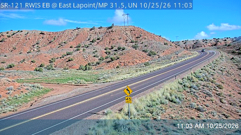 SR-121 RWIS EB @ East Lapoint / MP 31.45, UN