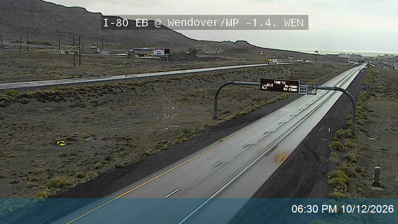 I-80 EB @ Wendover / UT MP -1.4 / NV MP 409.25, WEN