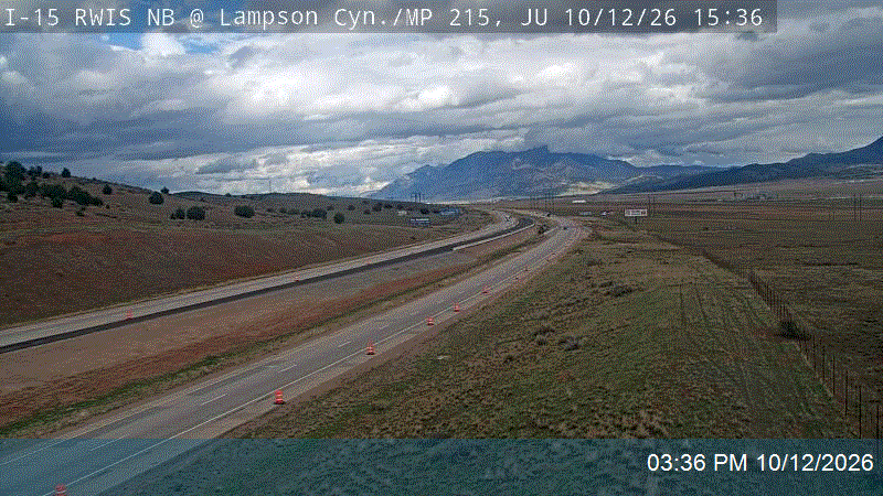 I-15 RWIS NB @ Lampson Canyon / MP 215.06, JU