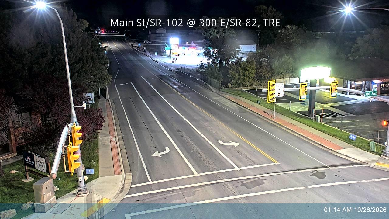 Main St / SR-102 @ 300 E / SR-82, TRE