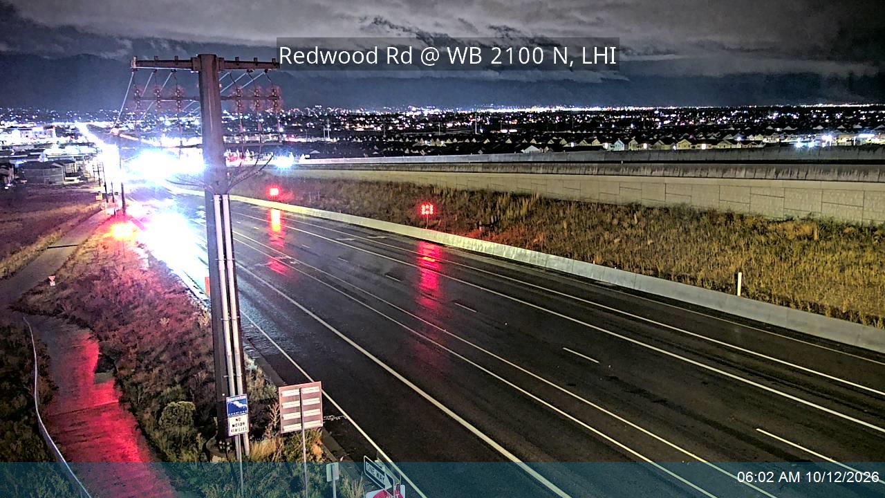Redwood Rd / SR-68 @ WB 2100 N / SR-194, LHI