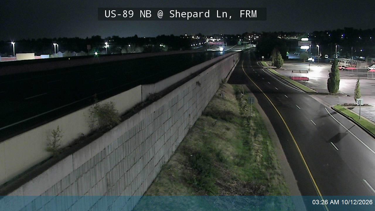 US-89 NB @ Shepard Ln, FRM