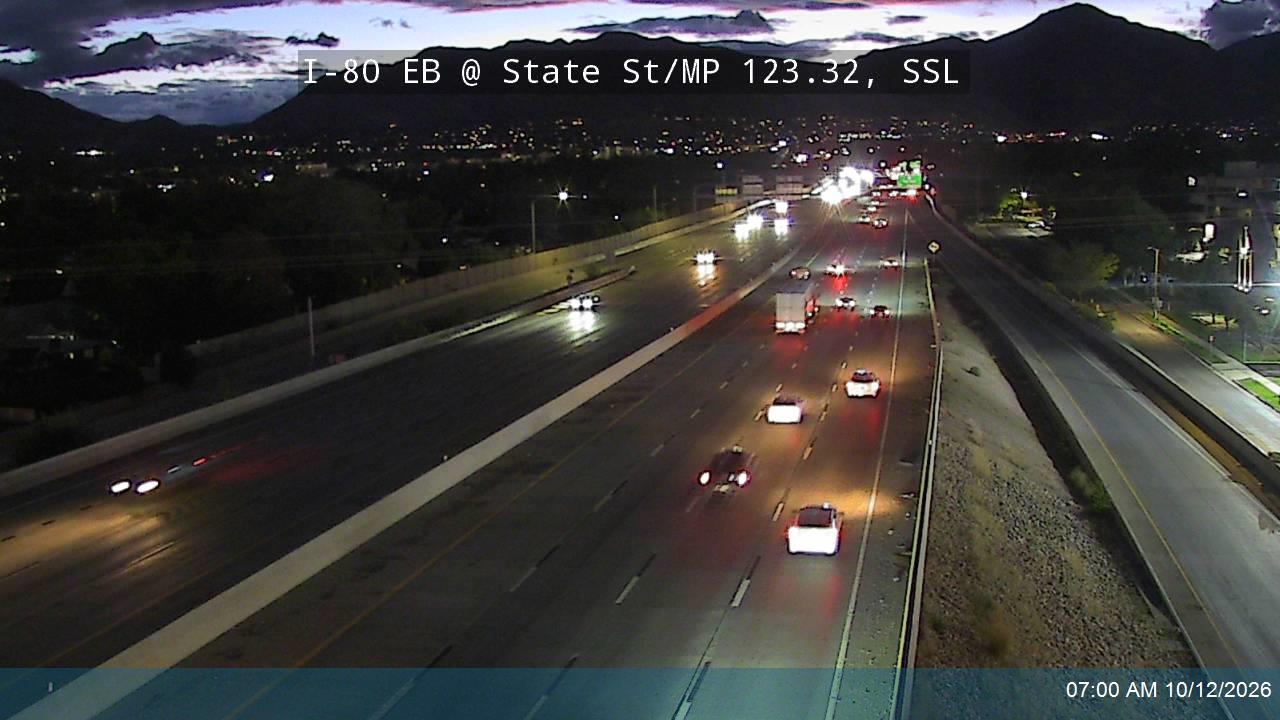 I-80 EB @ State St / US-89 / MP 123.32, SSL