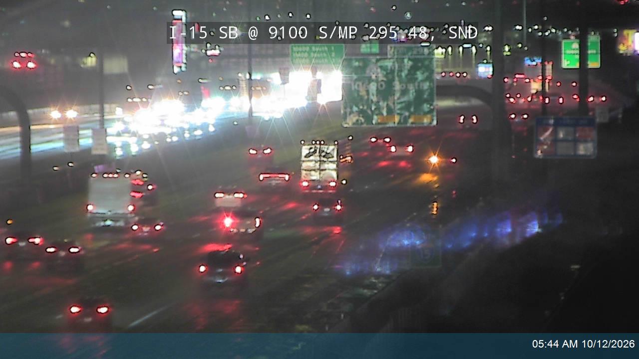 I-15 SB @ 9100 S / MP 295.48, SND