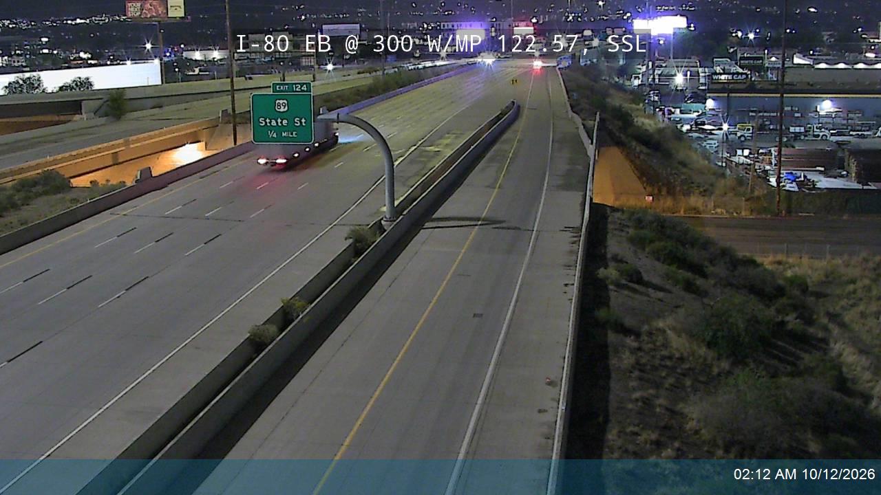 I-80 EB @ 300 W / MP 122.57, SSL