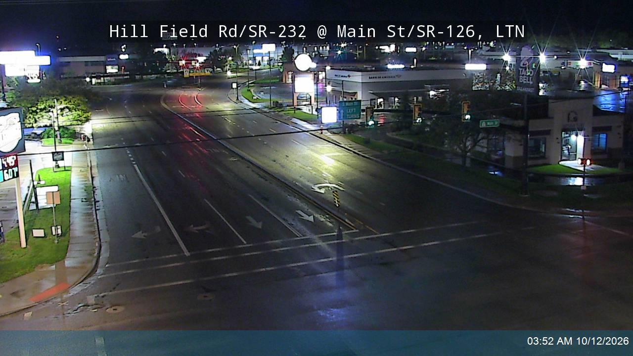 Hill Field Rd / SR-232 @ Main St / SR-126, LTN