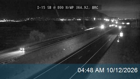 I-15 SB @ 800 N / MP 364.92, BRC
