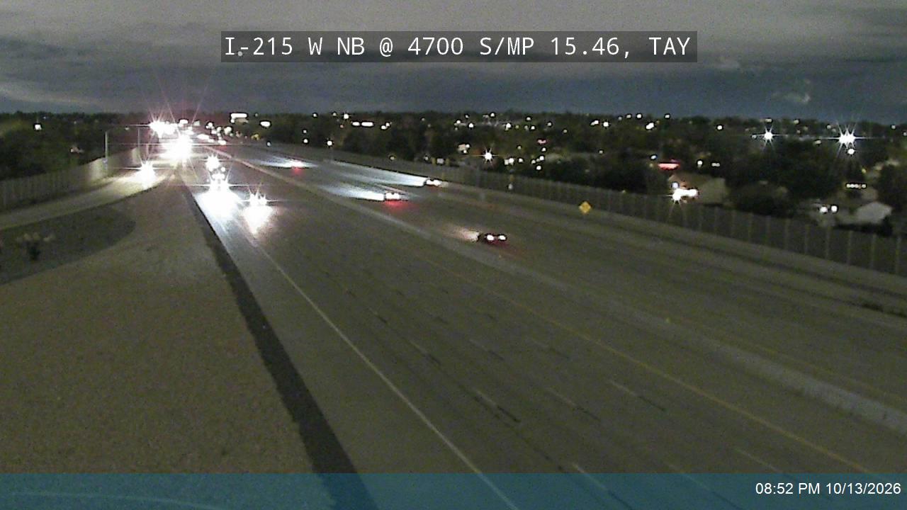 I-215 W NB @ 4700 S / SR-266 / MP 15.46, TAY
