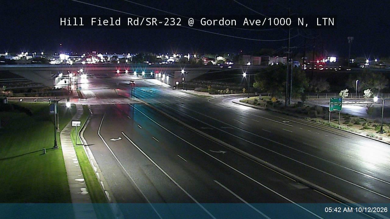 Hill Field Rd / SR-232 @ Gordon Ave / 1000 N, LTN