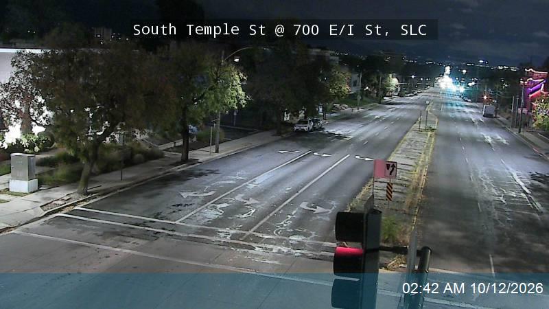 South Temple St @ 700 E / I St, SLC